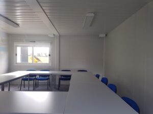 Salle de réunion en container