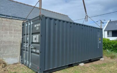 Container de stockage chantier : installation, sécurité et réglementation